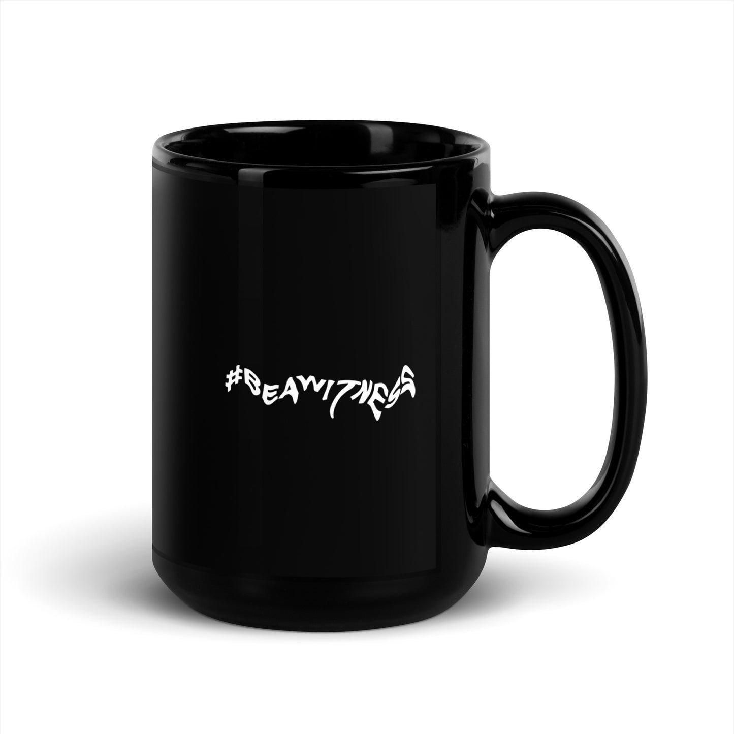 #BeAWitness - Black Mug